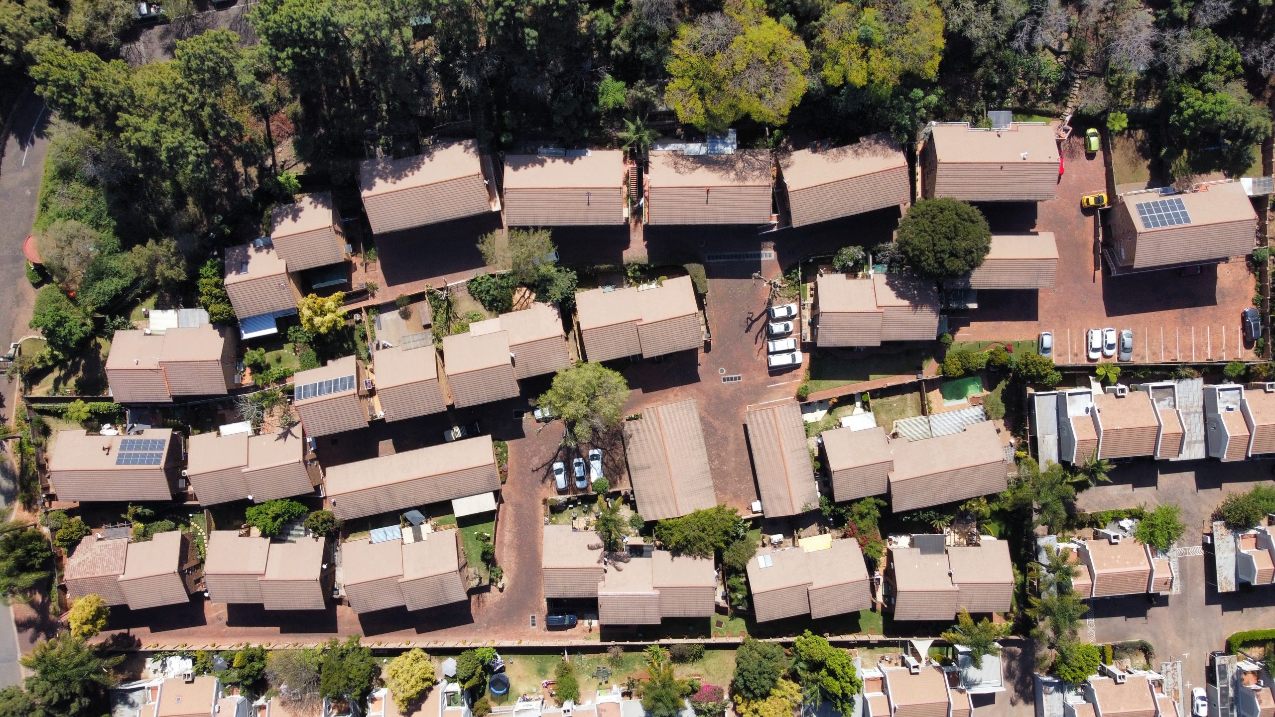Multi-building roof care